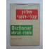DICTIONAR EBRAIC-ROMAN - 1966